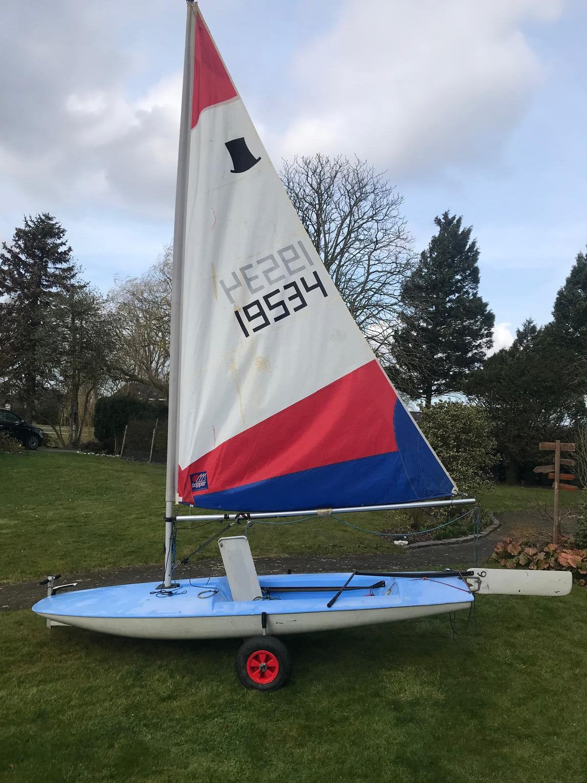Topper Zeilboat, Ophalen, Gebruikt, Minder dan 3 meter, Minder dan 15 m²