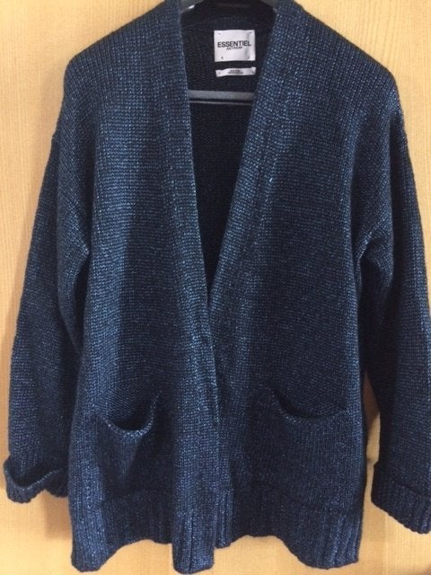 Essentiel vest, Ophalen of Verzenden, Zo goed als nieuw, Blauw
