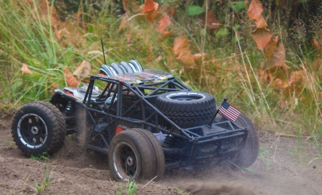 R/C Benzine Buggy Marauder Desert Buggy 80 - 90 km LED's RTR, Benzine, Auto offroad, Nieuw, Ophalen of Verzenden