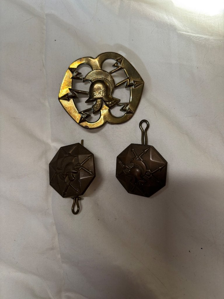Emblemen verbindingsdienst, Ophalen of Verzenden, Landmacht, Nederland, Embleem of Badge