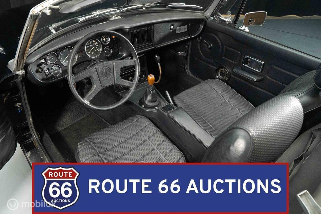 MG MGB Limited Edition | 1980 | Route 66 Auctions, Auto's, Oldtimers, Overige carrosserieën, Zwart, Bedrijf, Handgeschakeld