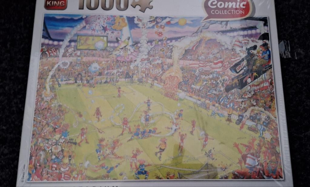 Nieuwe King voetbal puzzel, Ophalen of Verzenden, 500 t/m 1500 stukjes, Nieuw