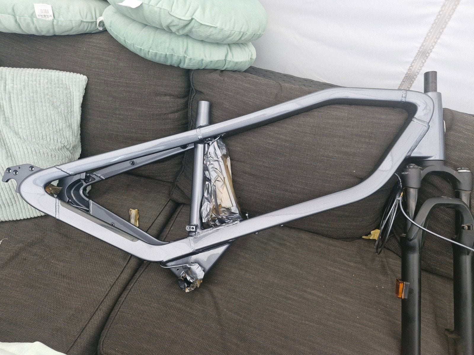 klever X speed 45 frame met kenteken,overgespoten, Ophalen, Frame