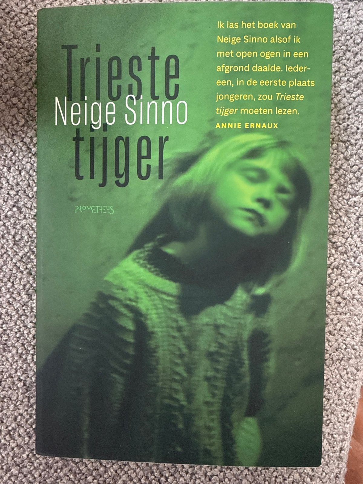 Trieste tijger - Neige Sinno (Boek), Ophalen of Verzenden, Zo goed als nieuw, Europa overig