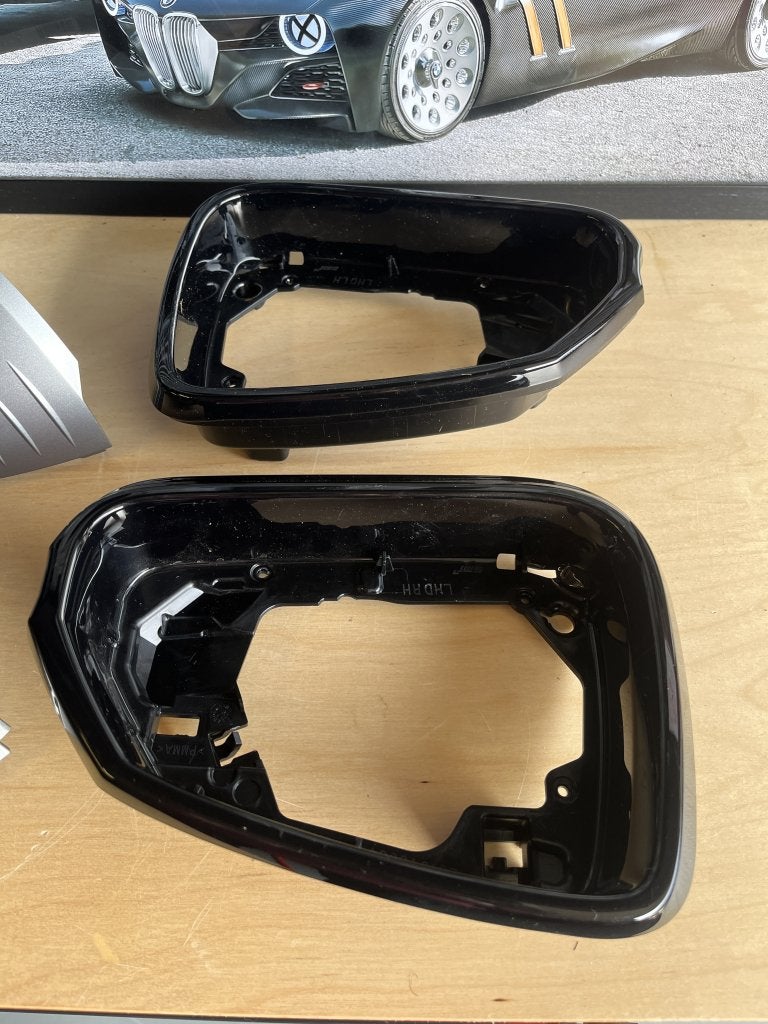 Orig. spiegelkappen voor BMW 1 serie F70 / 2 serie F74 gc, Auto-onderdelen, Spiegels, BMW Germany, Nieuw, Ophalen of Verzenden