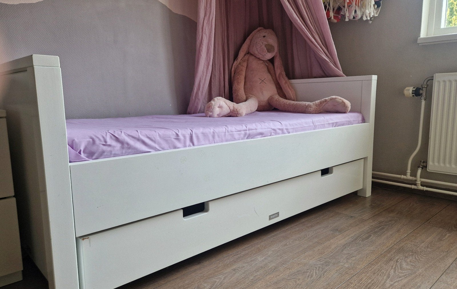 Bopita Kinderbed met Opberglade – 75 x 160 cm – Goede Staat, Gebruikt, 70 tot 85 cm, 140 tot 160 cm, Ophalen