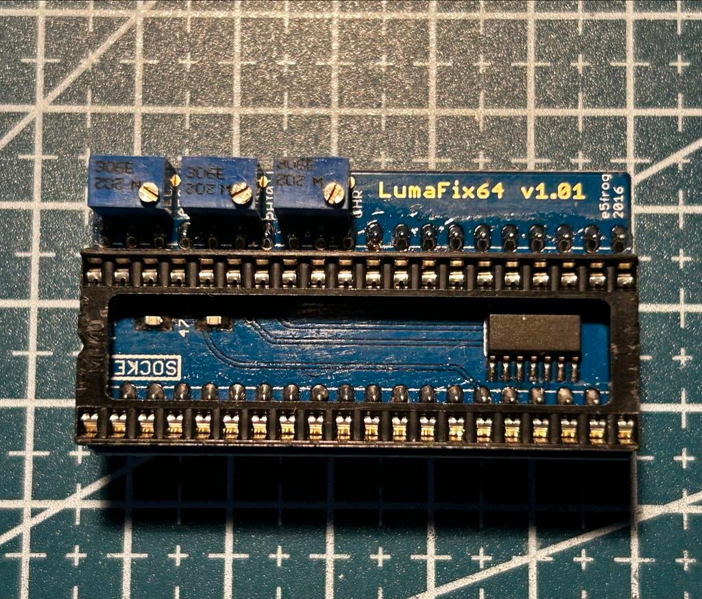 LumaFix64 v1.01 voor Commodore 64 (e5frog 2016), 1 speler, Ophalen of Verzenden, Nieuw