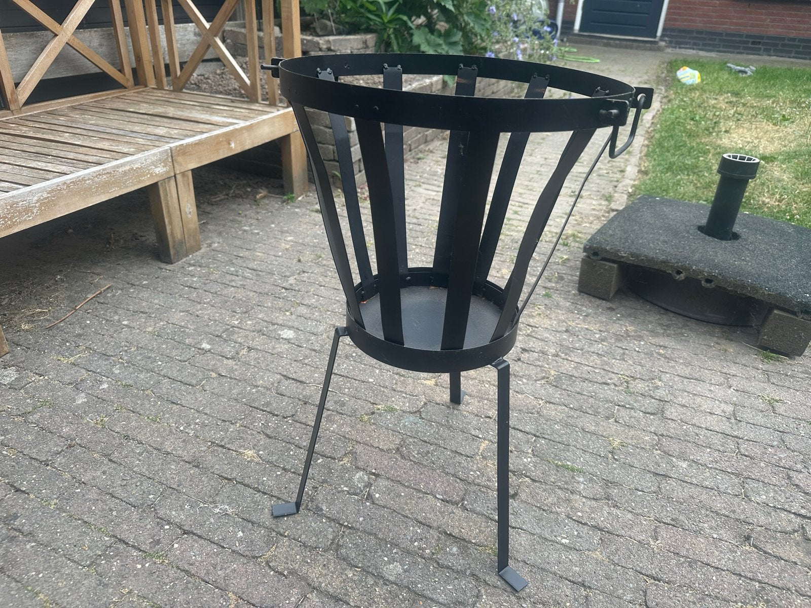 Vuurkorf, nooit gebruikt, Ophalen, Zo goed als nieuw, Vuurkorf