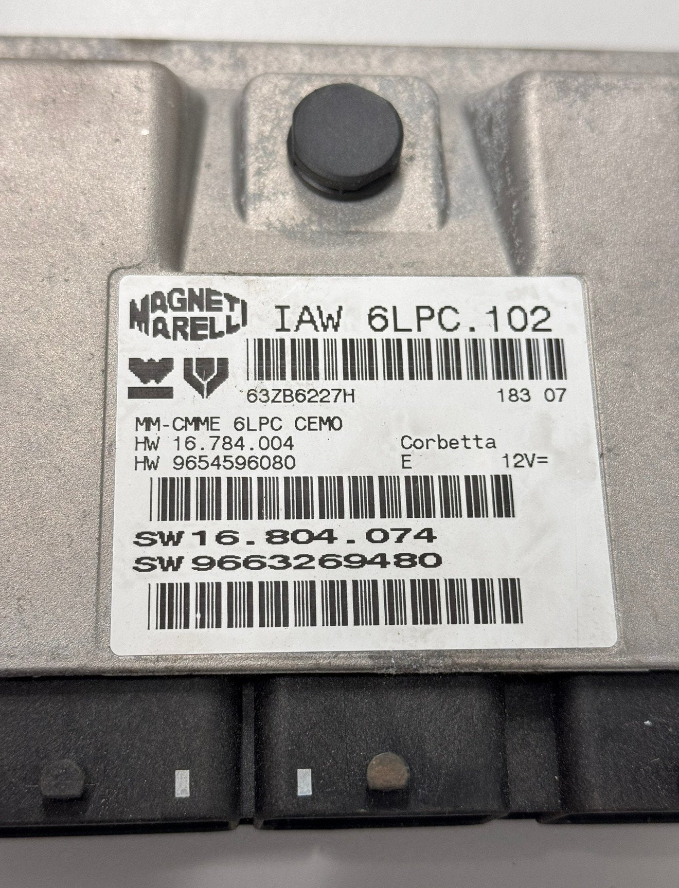 Citroen C3 1.4 16v ECU IAW 9663269480 HW 9654596080 6LPC.102, Ophalen of Verzenden, Zo goed als nieuw, H, H