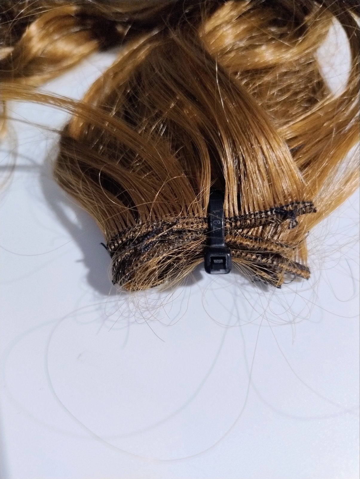 Haarverlenging - Krullend, Kleur 2/127, Ophalen of Verzenden, Nieuw, Pruik of Haarverlenging