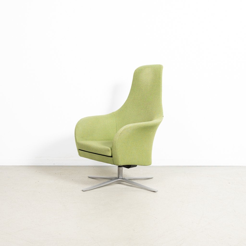 Montis Marvin Fauteuil Groen Stof, Niet ingevuld, Zo goed als nieuw, Niet ingevuld, Niet ingevuld