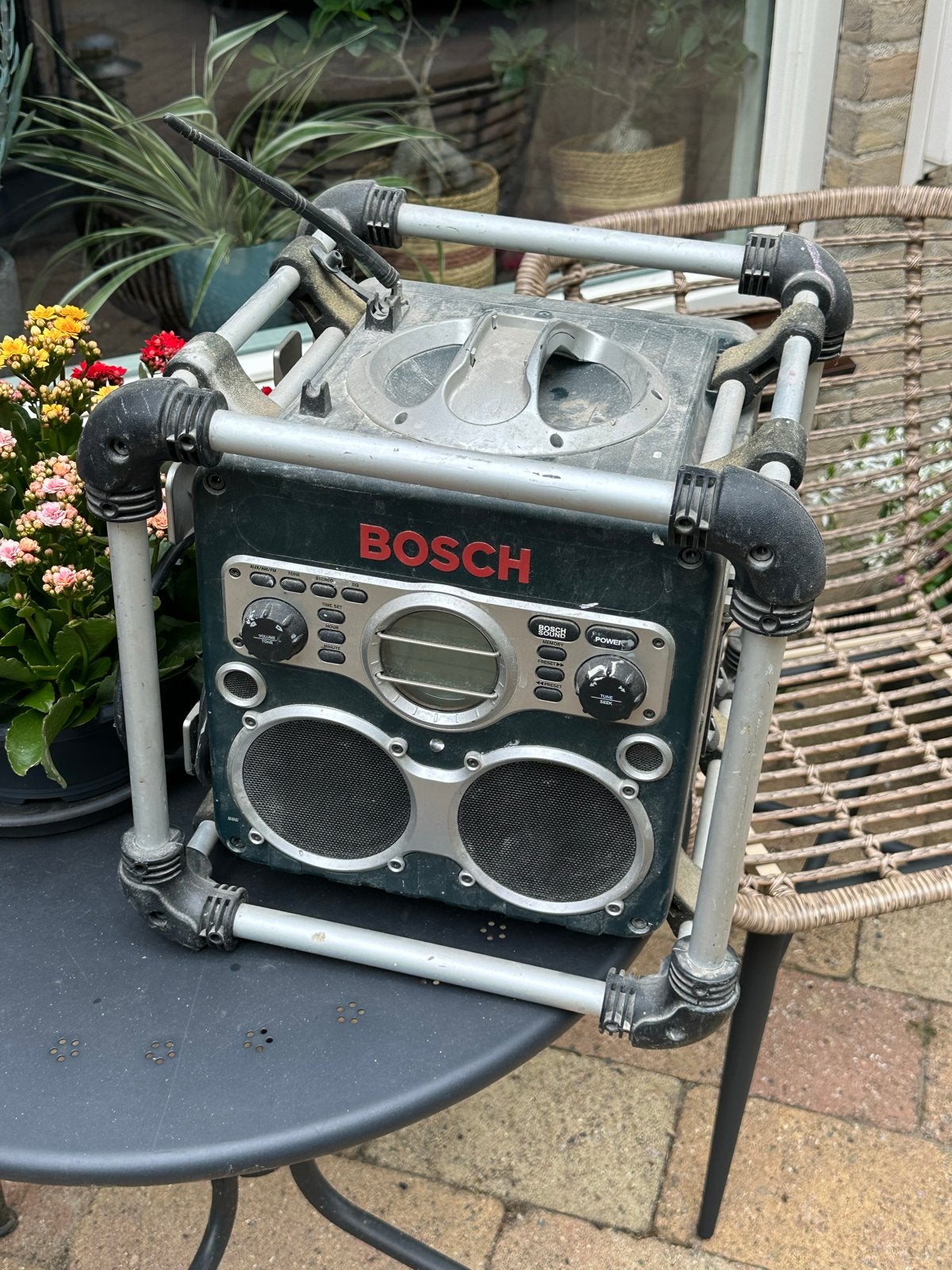 Bosch Bouwradio GML 20 - Robuust en Krachtig, Ophalen, Gebruikt, Bouwradio