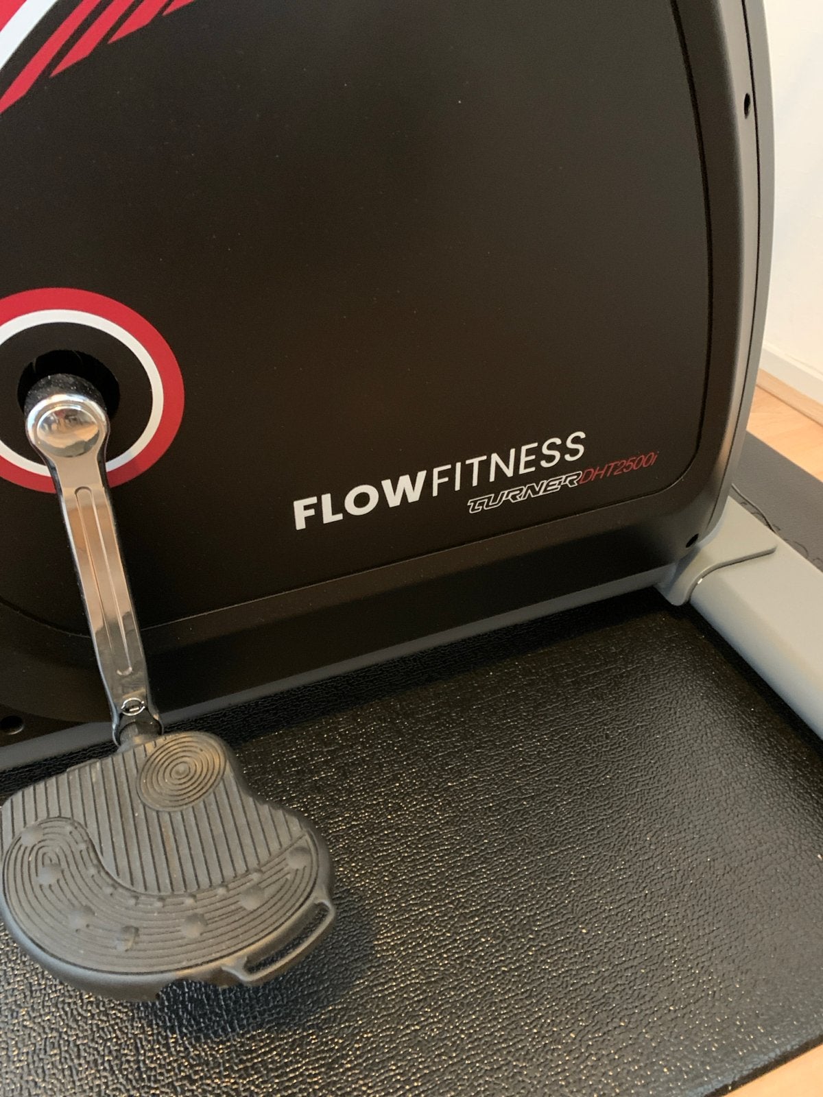 Flow Fitness Turner DHT2500 Hometrainer, Verzenden, Zo goed als nieuw, Metaal, Benen