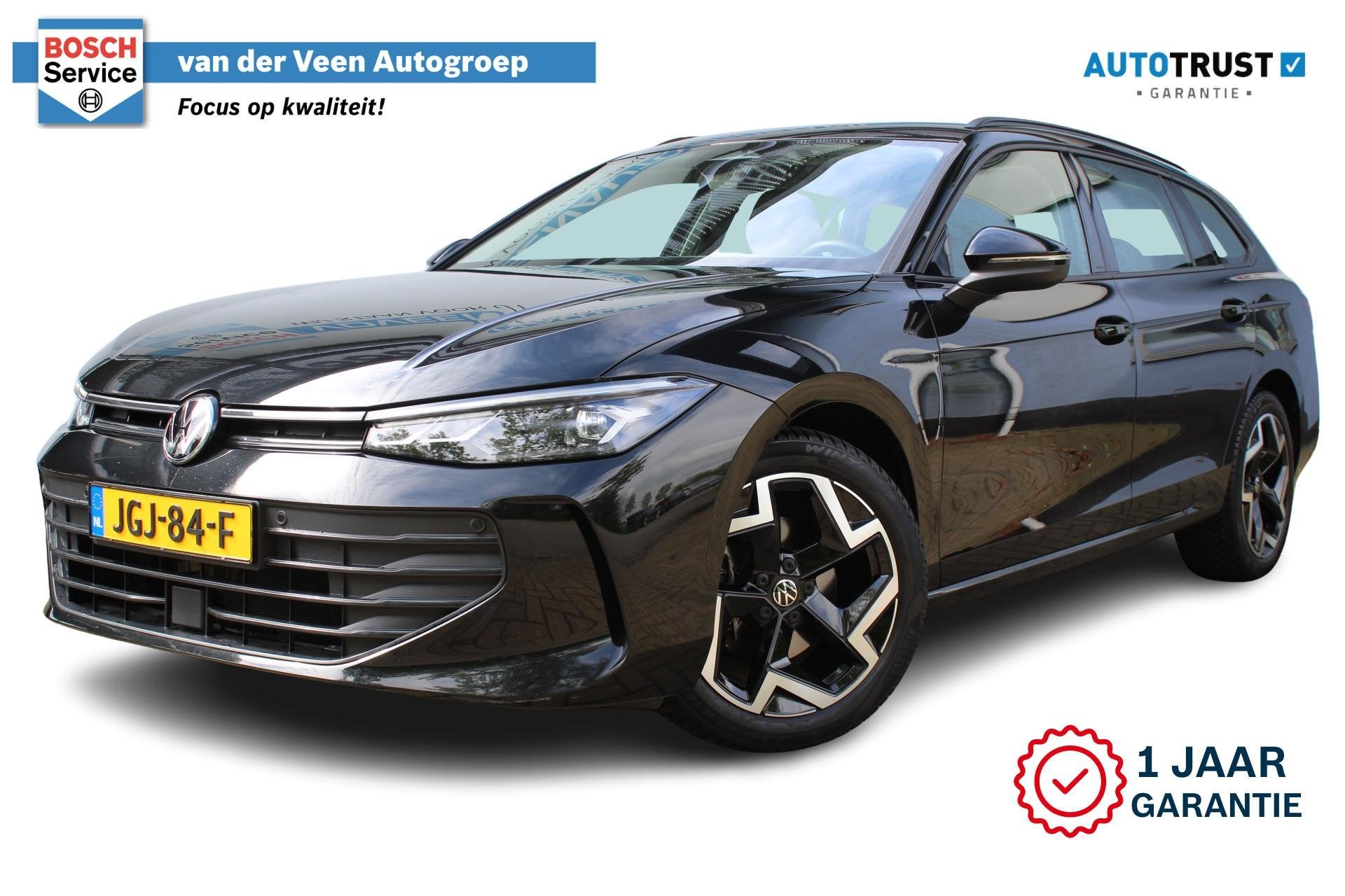 Volkswagen Passat Variant 1.5 eTSI 150 pk | Incl. 12 maanden, Auto's, Stof, 4 cilinders, 150 pk, Zwart