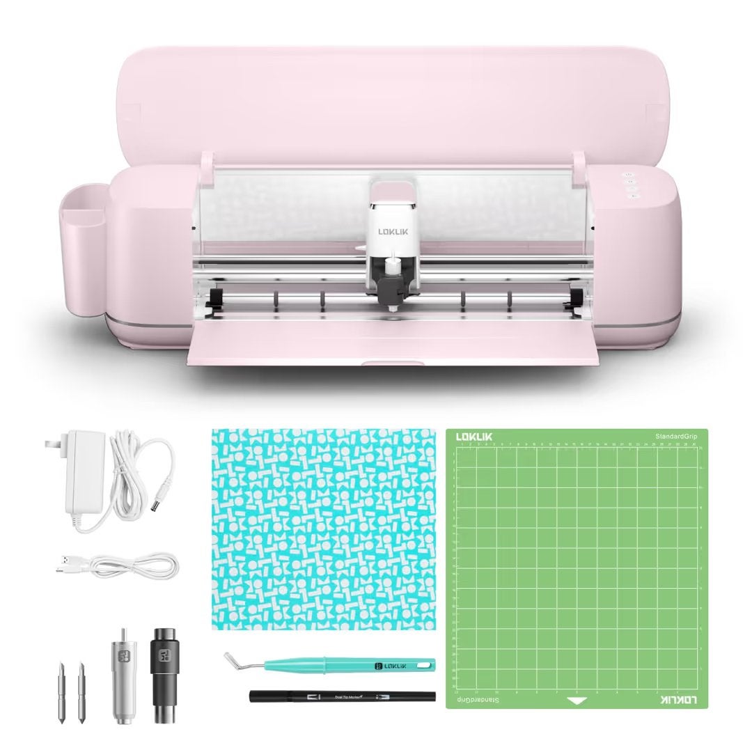 LOKLiK iCraft Snijplotter Roze - Vinyl, Papier, Leer, Hobby en Vrije tijd, Roze, https://nl.loklikeurope.com/icraft/, England