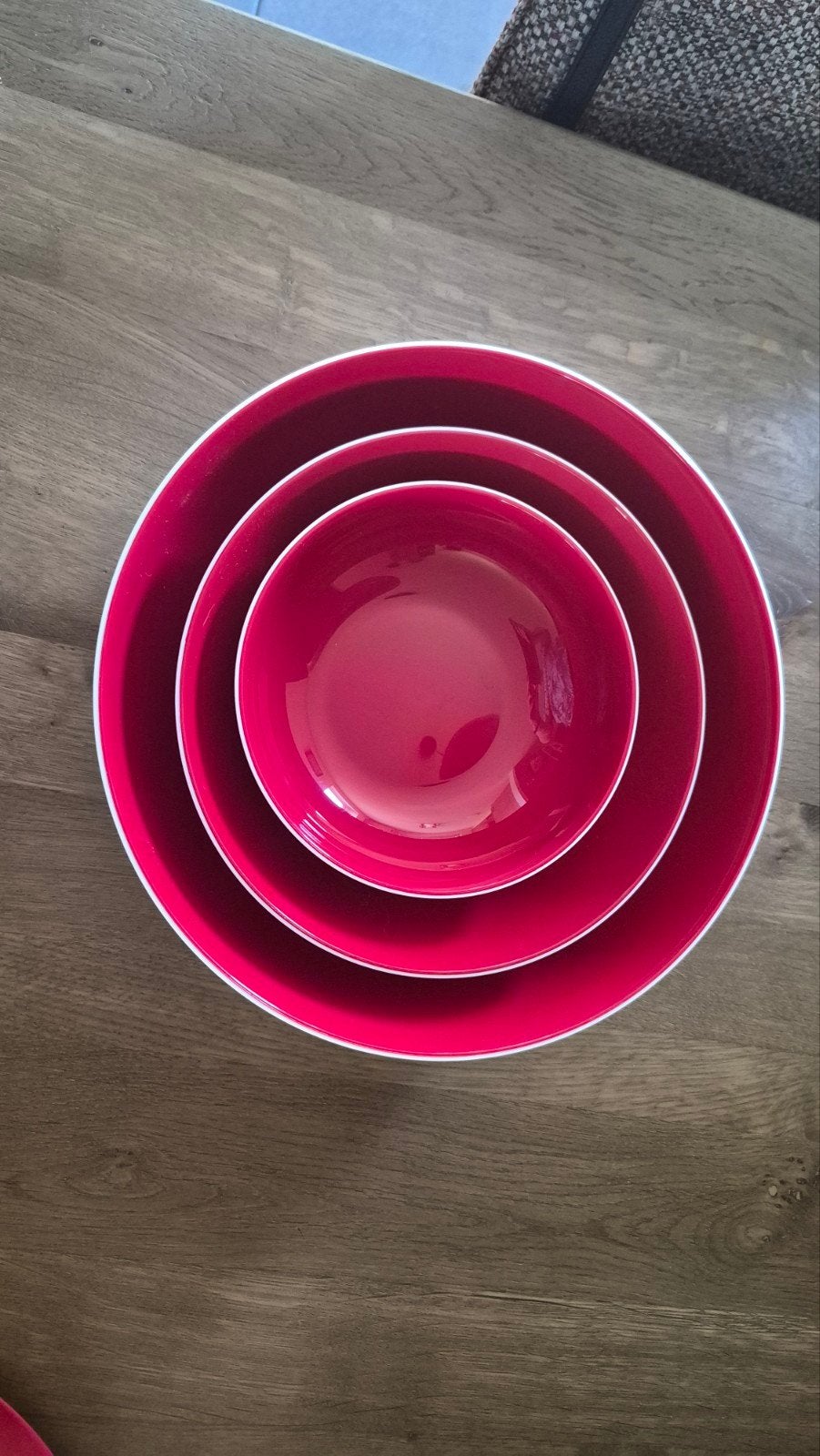 Nieuwe Tupperware 3 delige schalenset., Huis en Inrichting, Keuken | Tupperware, Ophalen of Verzenden, Nieuw, Schaal