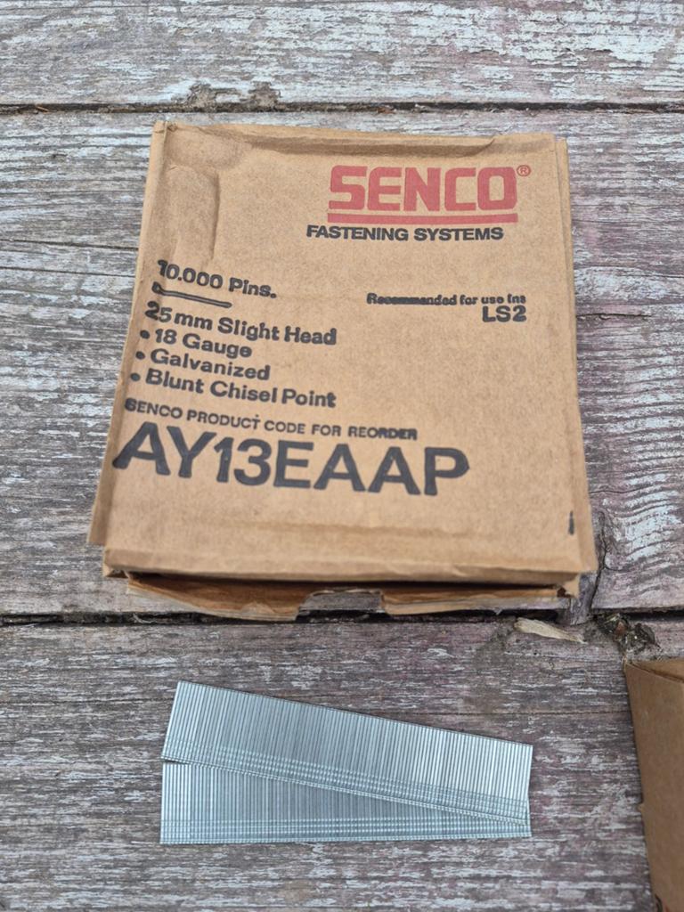 Senco Spijkers 25mm Gegalvaniseerd 10.000 stuks, Ophalen of Verzenden, Nieuw, 50 tot 100 mm, Spijkers