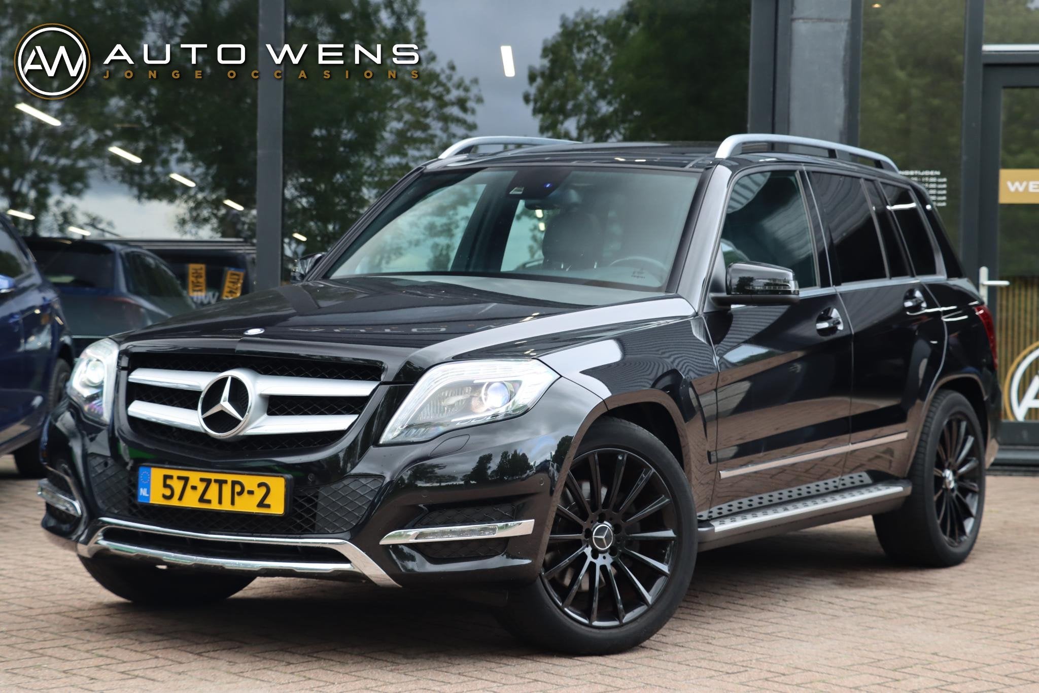 Mercedes-Benz GLK-klasse 200 CDI Ambition AMG Treeplanken Pa, Auto's, Automaat, Euro 5, Zwart, Zwart