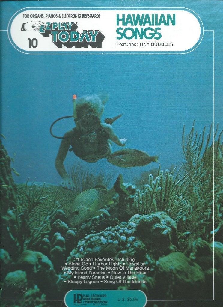 Hawaiian Songs EZ play today 10, Ophalen of Verzenden, Zo goed als nieuw, Thema, Gitaar