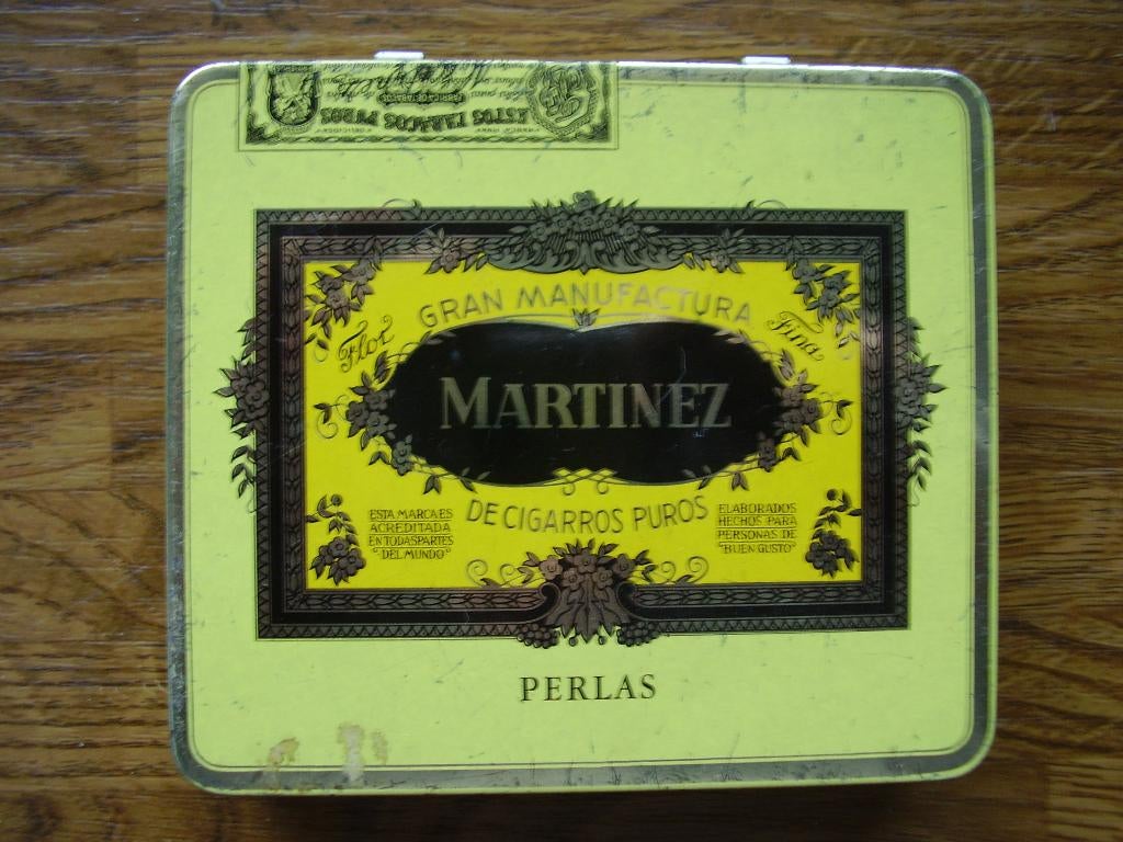 Sigarenblikje Martinez, Verzamelen, Blikken, Verzenden, Koek(jes)