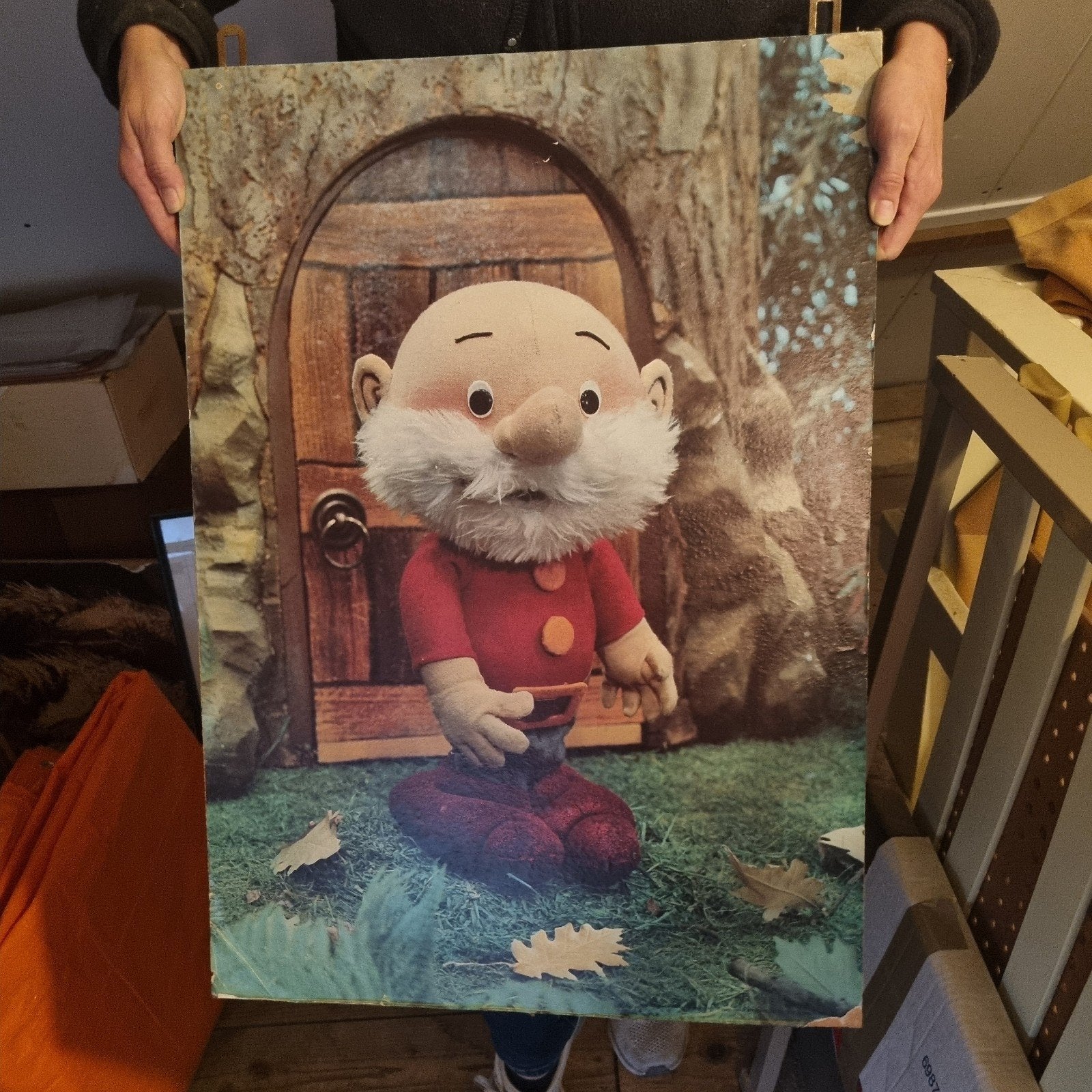 Vintage Wumme poster / wanddecoratie, Ophalen