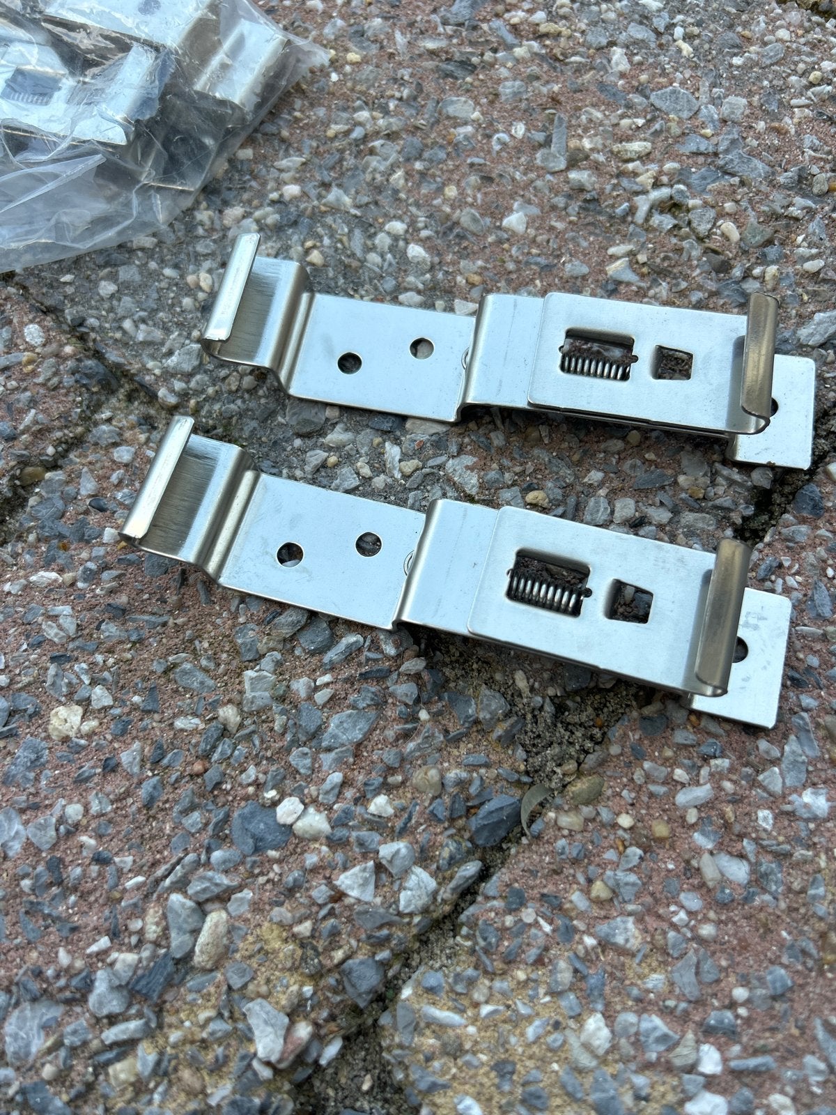 Bevestigingsbeugels voor kentekenplaten, 50 tot 100 mm, Overige typen, Nieuw, Ophalen of Verzenden
