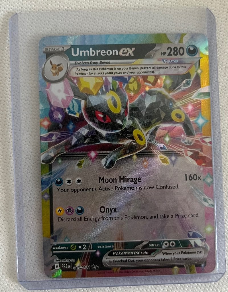 Umbreon EX 060/131, Verzamelen, Speelkaarten, Jokers en Kwartetten, Ophalen, Nieuw, Speelkaart(en)
