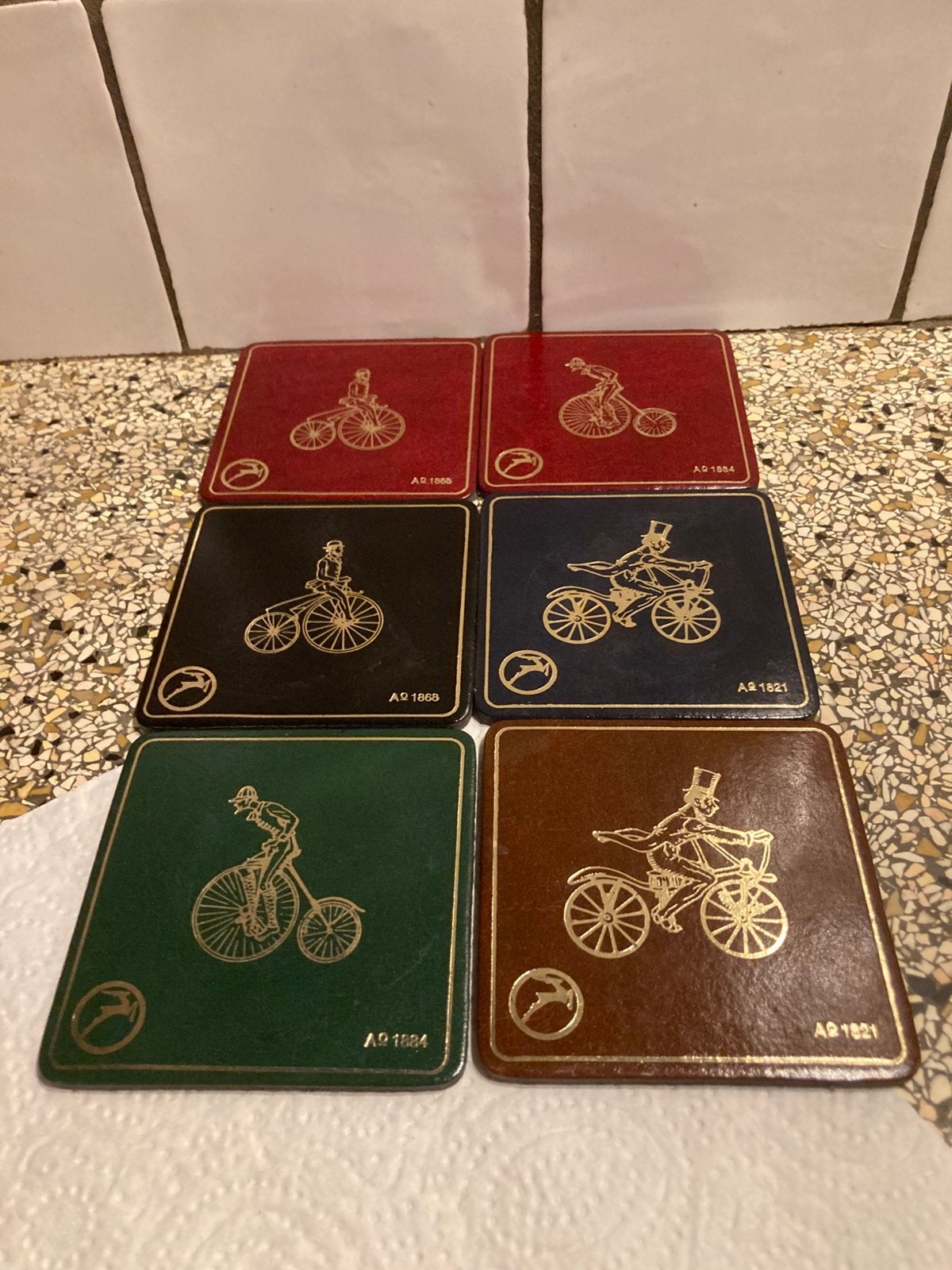 Onderzetters fiets, Ophalen of Verzenden, Zo goed als nieuw