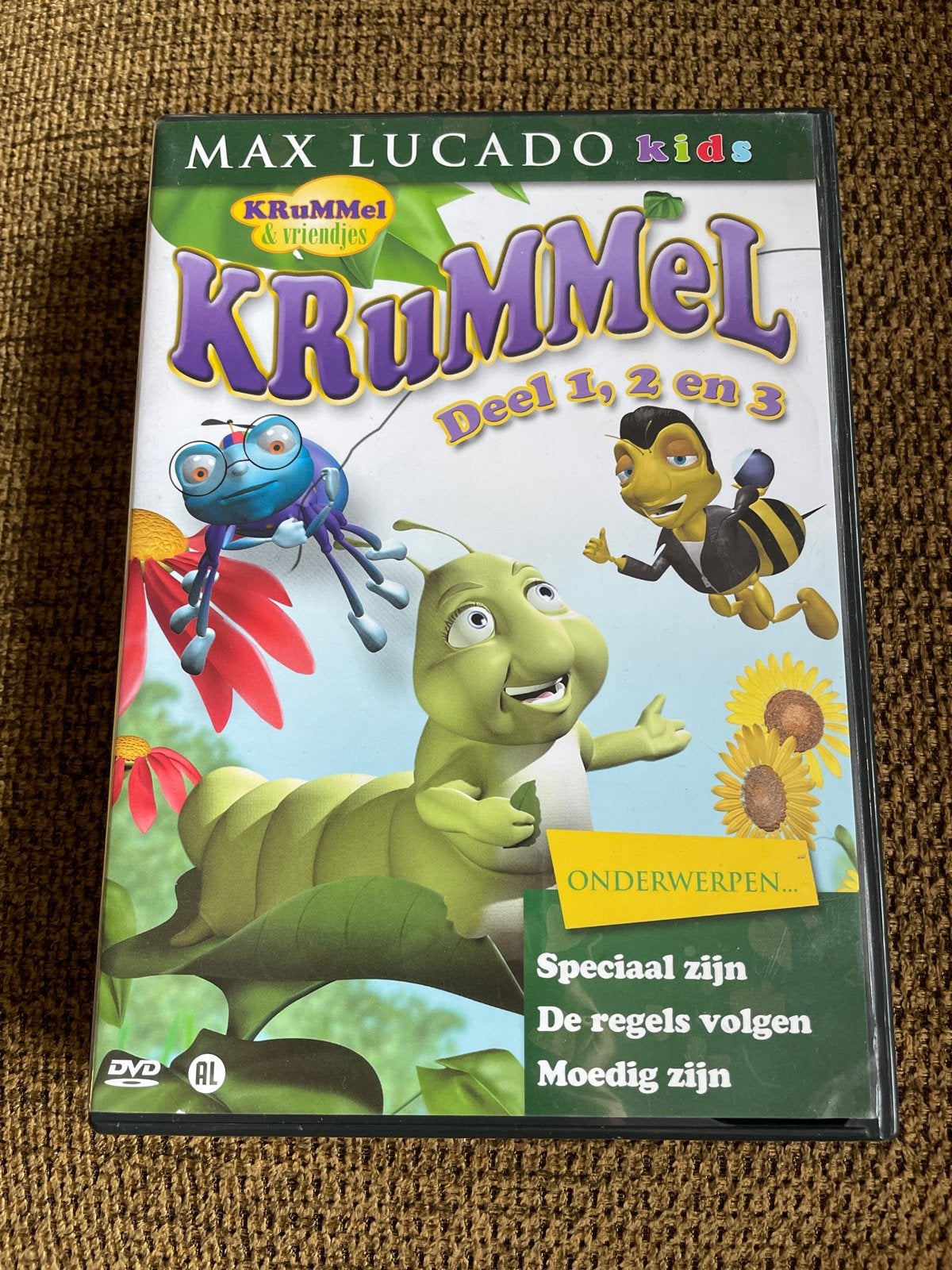 Max Lucado Krummel & Vriendjes Deel 1, 2 en 3 dvd-box, Animatie, Verzamelbox, Alle leeftijden, Nederlands