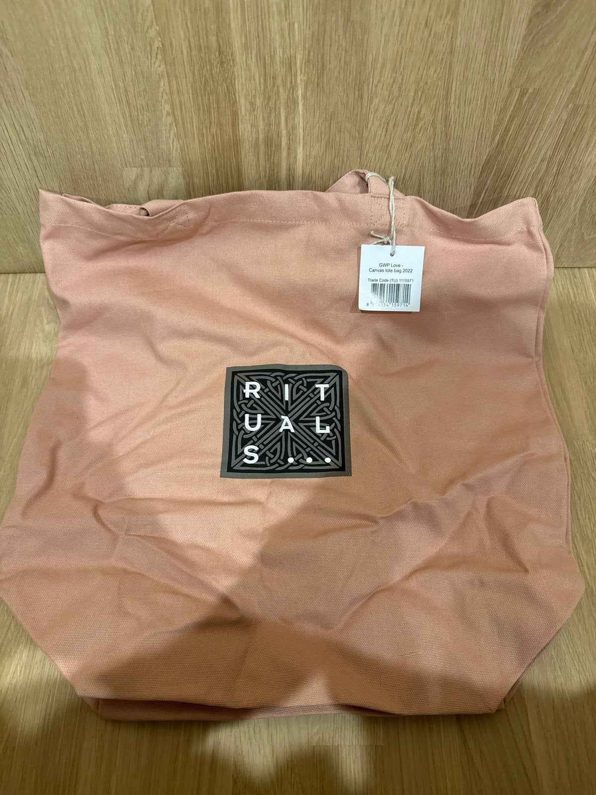 Rituals strandtas / shopper - Nieuw met label, Ophalen of Verzenden, Nieuw, Roze, Shopper