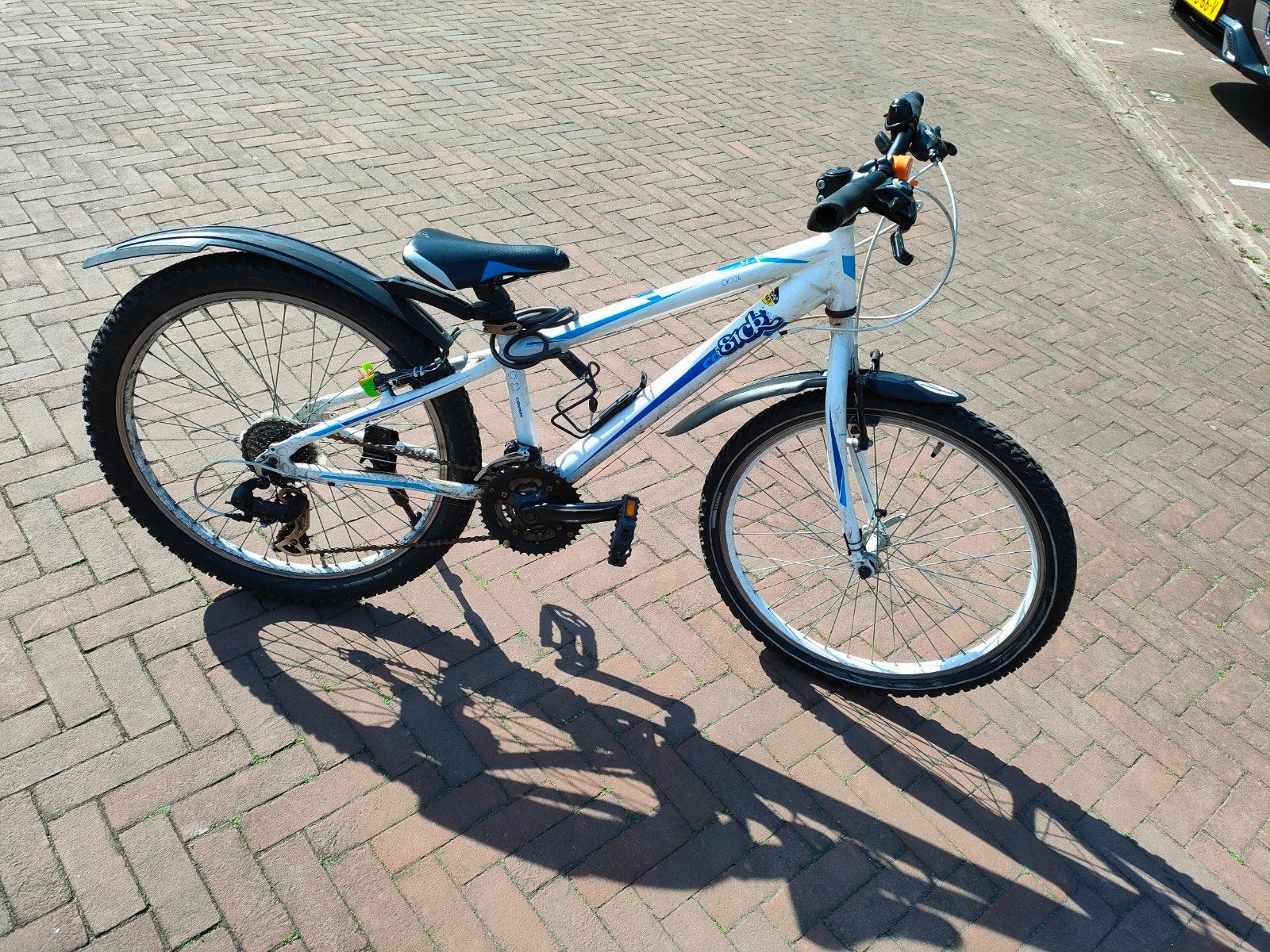 Meisjes mountainbike conway 24 inch met 21 speed en ATB, 24 inch, Versnellingen, Ophalen of Verzenden, Zo goed als nieuw