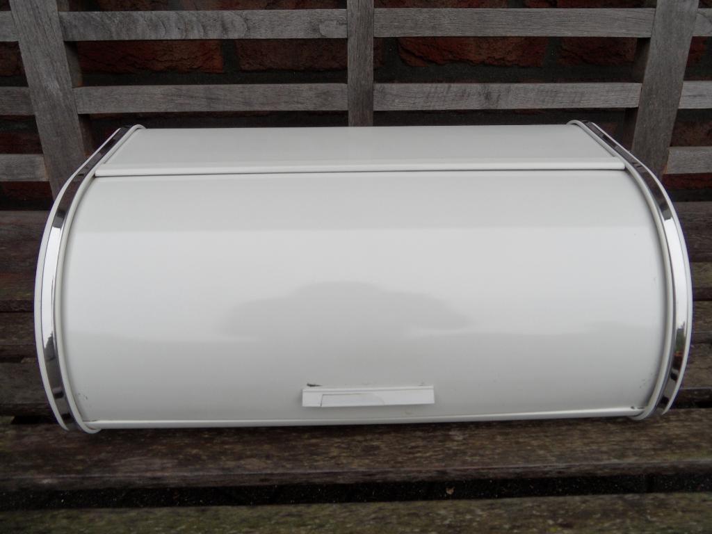 broodtrommel Brabantia - wit - met schuifdeksel, Ophalen of Verzenden