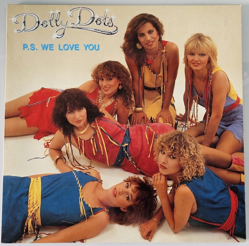 Elpee: Dolly Dots - P.S. We Love You (1981), Ophalen of Verzenden, 1980 - 1989, Zo goed als nieuw, 12 inch