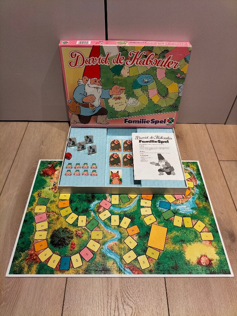 David de Kabouter FamilieSpel - 1985, Hobby en Vrije tijd, Een of twee spelers, Ophalen of Verzenden, Gebruikt, Selecta