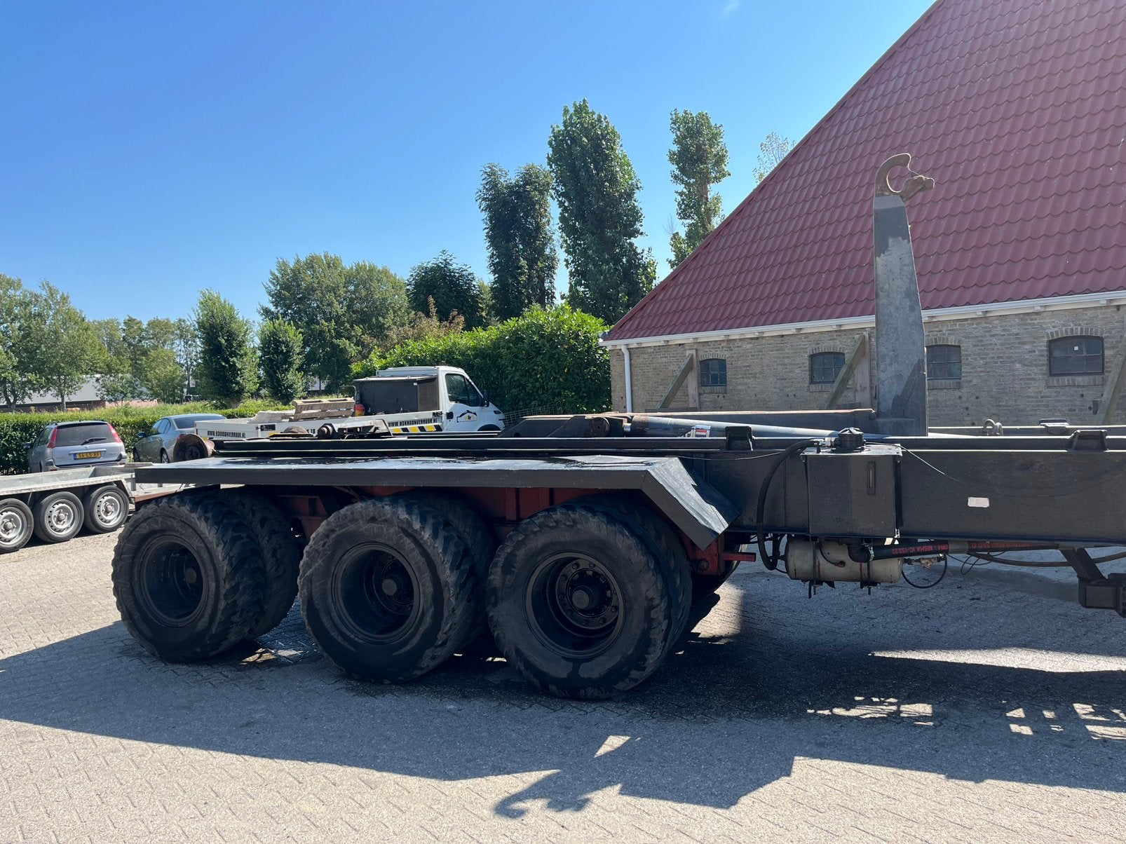 Haakarm carrier, Ophalen, Gebruikt