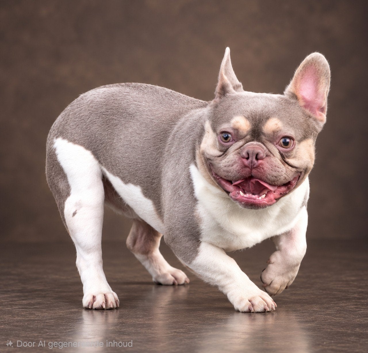 🥰 unieke isabella tan pied franse bulldog DEKREU Lorenzo 🥰, Dieren en Toebehoren, Particulier, Reu, 1 tot 2 jaar, Buitenland