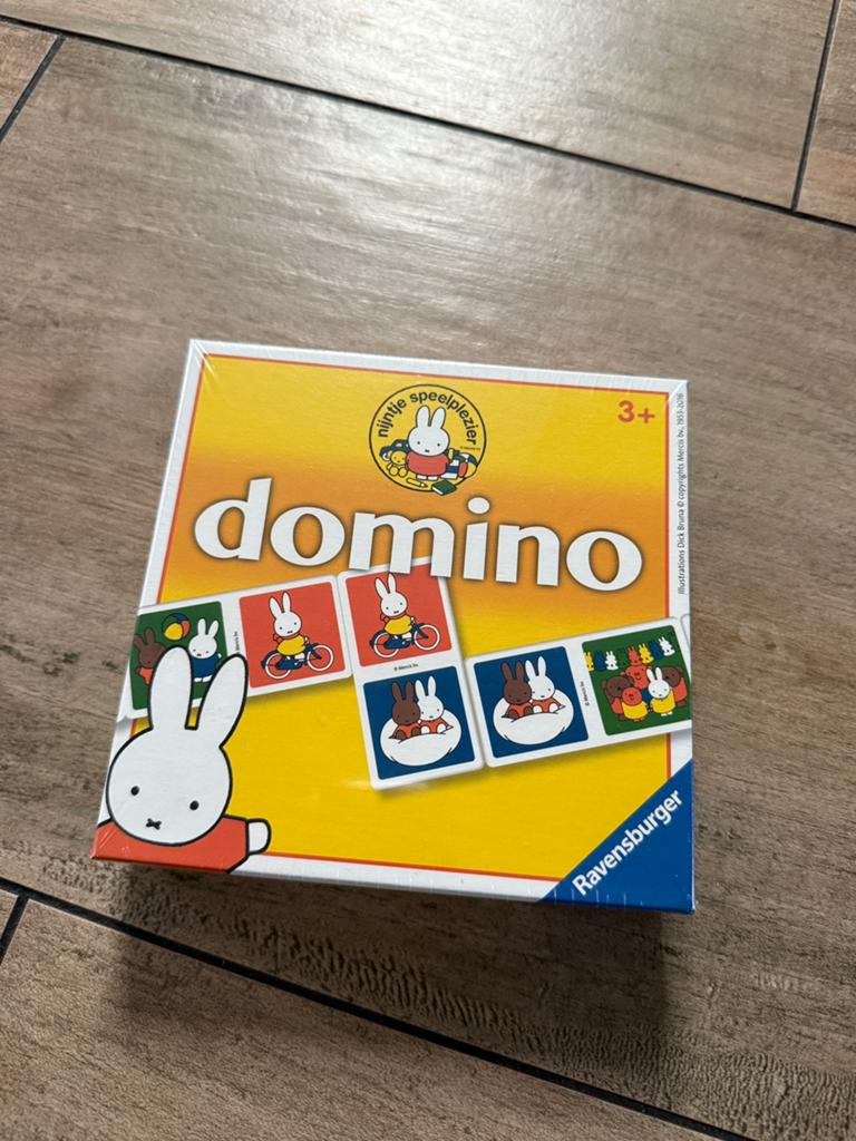 Nijntje Domino Ravensburger - Nieuw in seal, Een of twee spelers, Ophalen of Verzenden, Nieuw