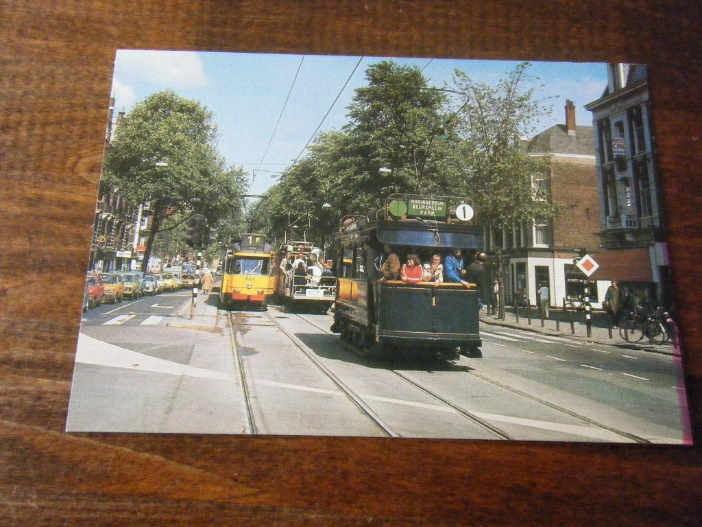G30 - Amsterdam - Tram - Overtoom - Mooi - 1, Ophalen of Verzenden, 1980 tot heden, Noord-Holland