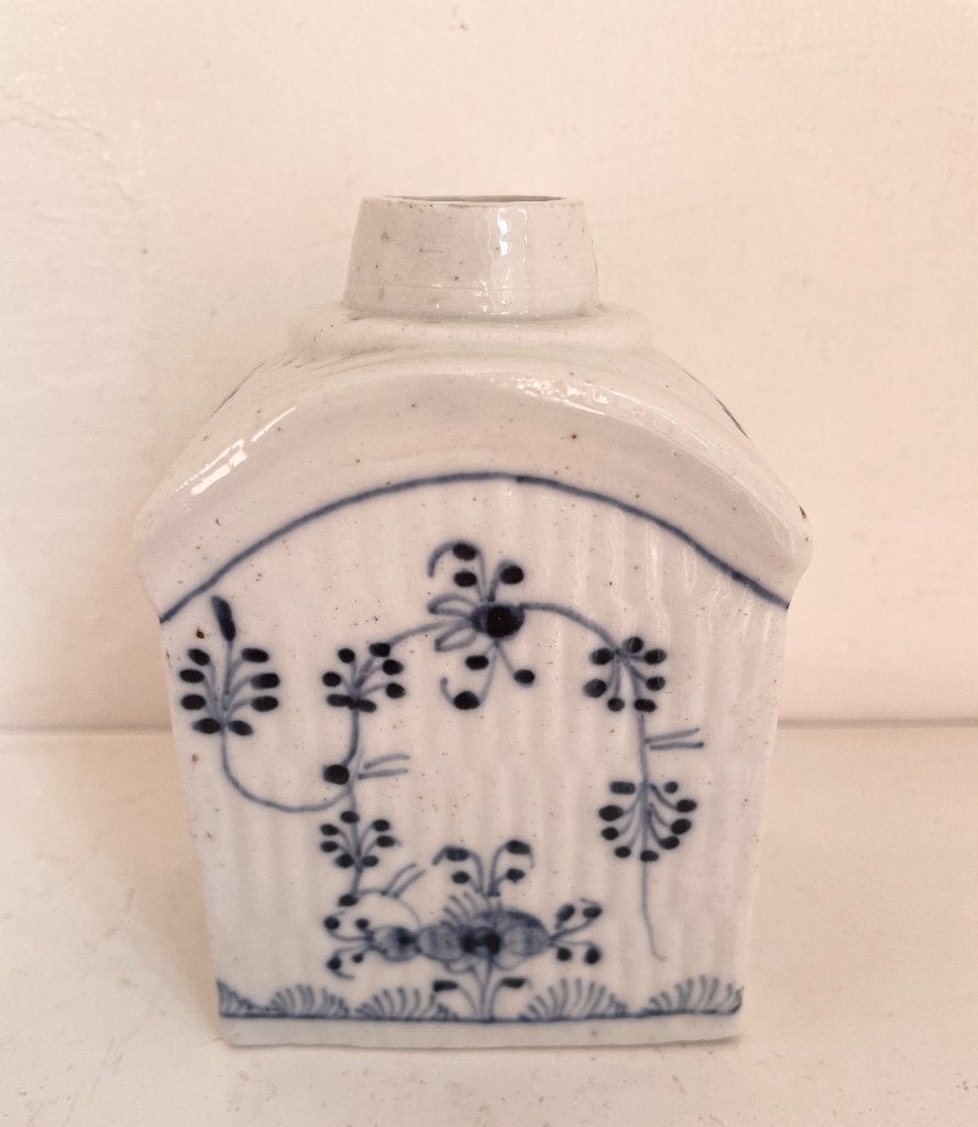 Antieke porseleinen theebus Saks Strohblume, Antiek en Kunst, Ophalen