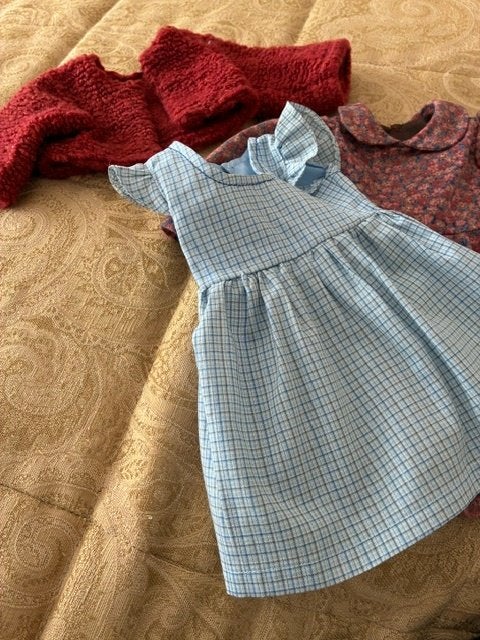 kathe kruse kleding pop 47 cm, Ophalen of Verzenden, Zo goed als nieuw, Pop, Levensecht of Reborn