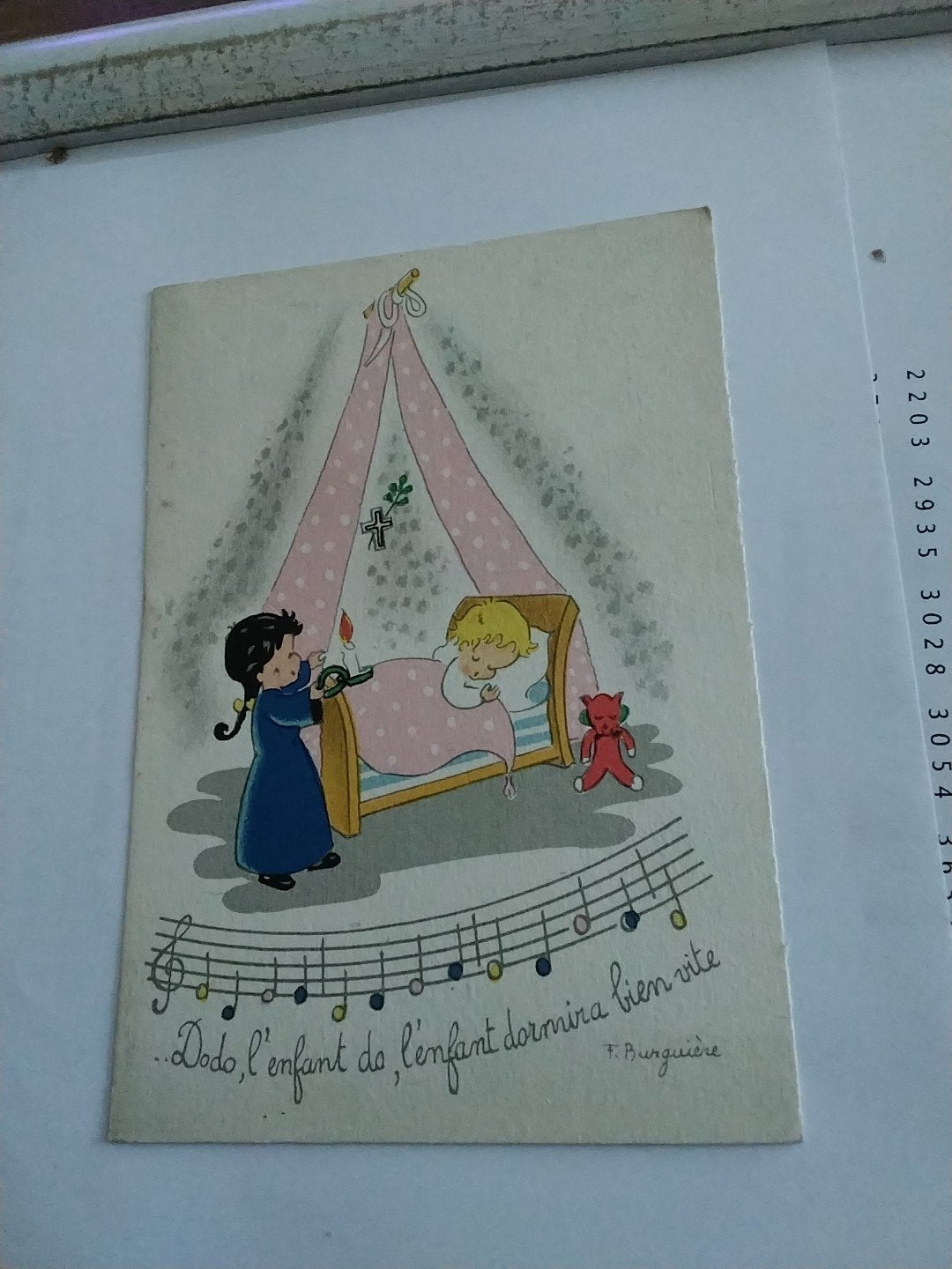 Vintage Franse Ansichtkaart - Dodo, l'enfant do, Ophalen of Verzenden, 1940 tot 1960, Ongelopen