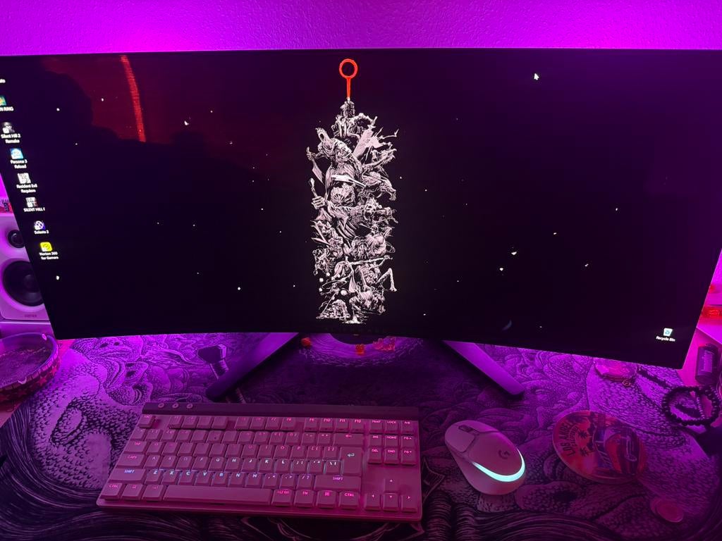Alienware AW3423DWF 34" OLED Ultrawide Curved Monitor, Computers en Software, Monitoren, Gaming, Gebruikt, Curved, Ophalen of Verzenden