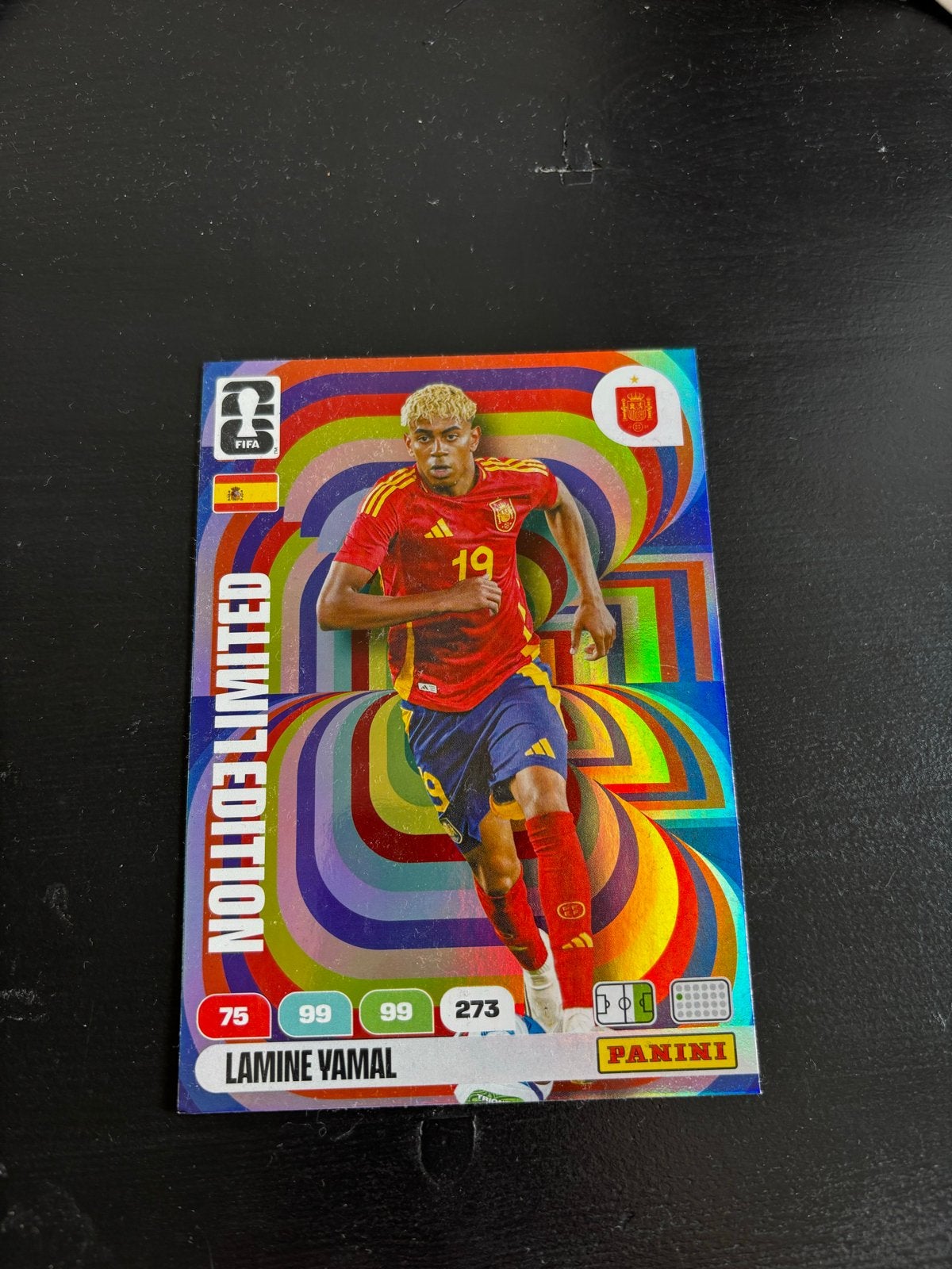 Lamine Yamal Limited Edition XL Kaart - Panini, Ophalen of Verzenden, Zo goed als nieuw, Buitenlandse clubs, Spelerskaart
