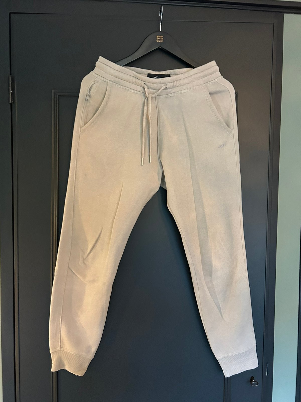 Joggingbroek beige Hollister maat XS, Beige, Ophalen of Verzenden, Zo goed als nieuw, Hollister
