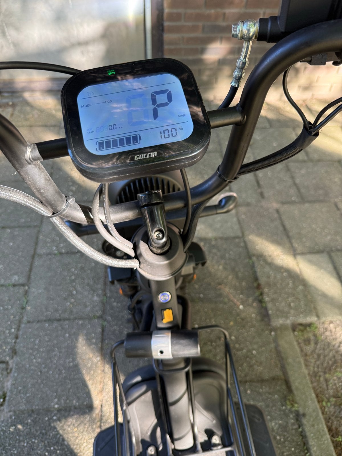 Goccia GCL-2000 elektrische scooter met topkoffer, Ophalen, Zo goed als nieuw, Elektrisch, Overige merken