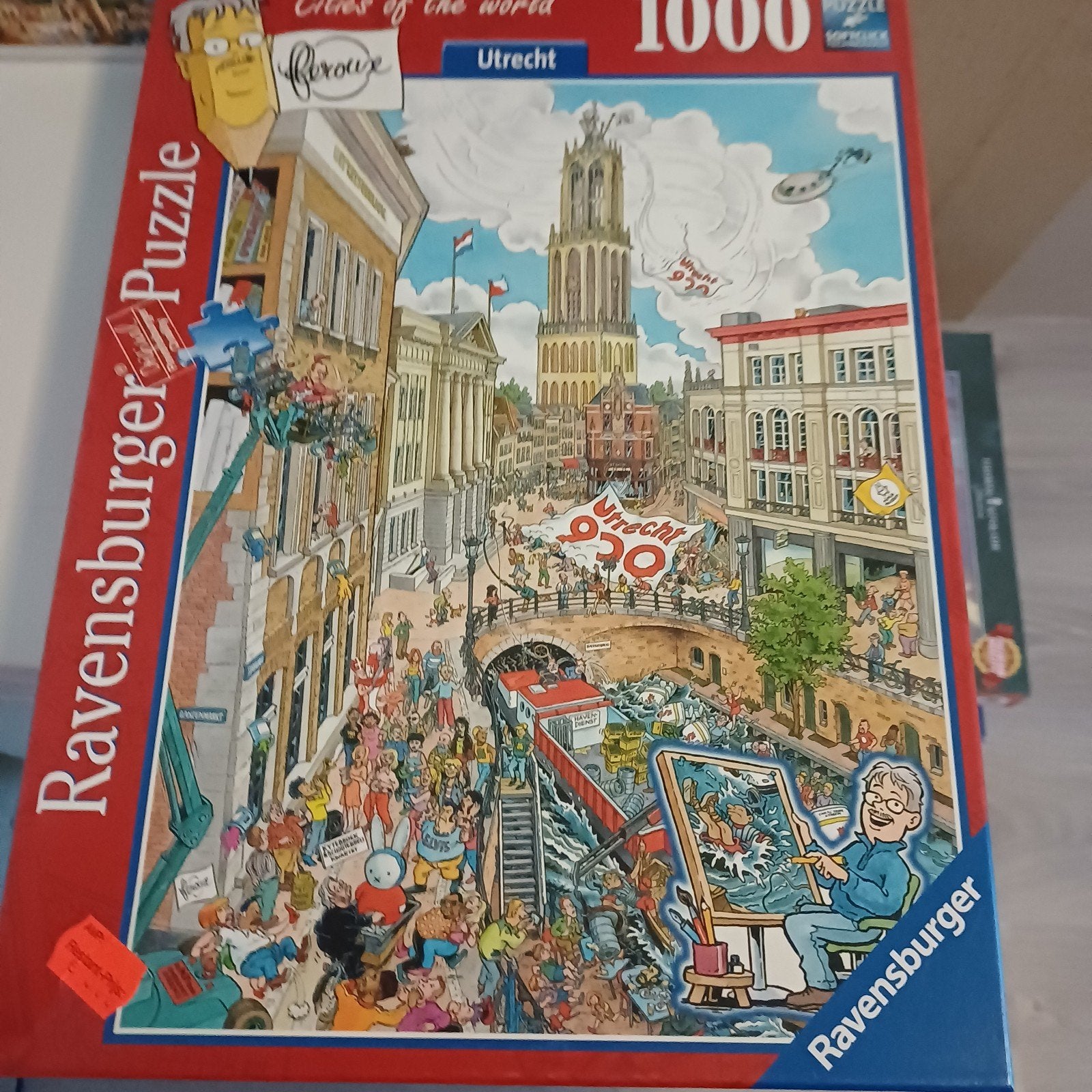 Puzzel Parijs, Ophalen, 500 t/m 1500 stukjes, Zo goed als nieuw
