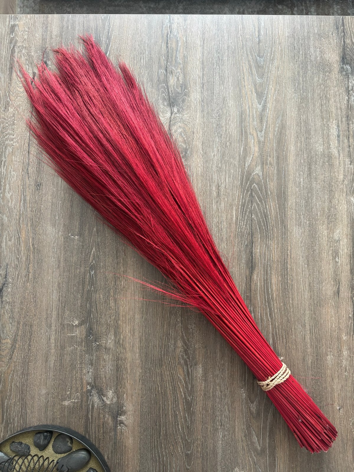 Intratuin decoratie pluimen - Rood, Ophalen, Boho, Zo goed als nieuw, Natuurlijk materiaal