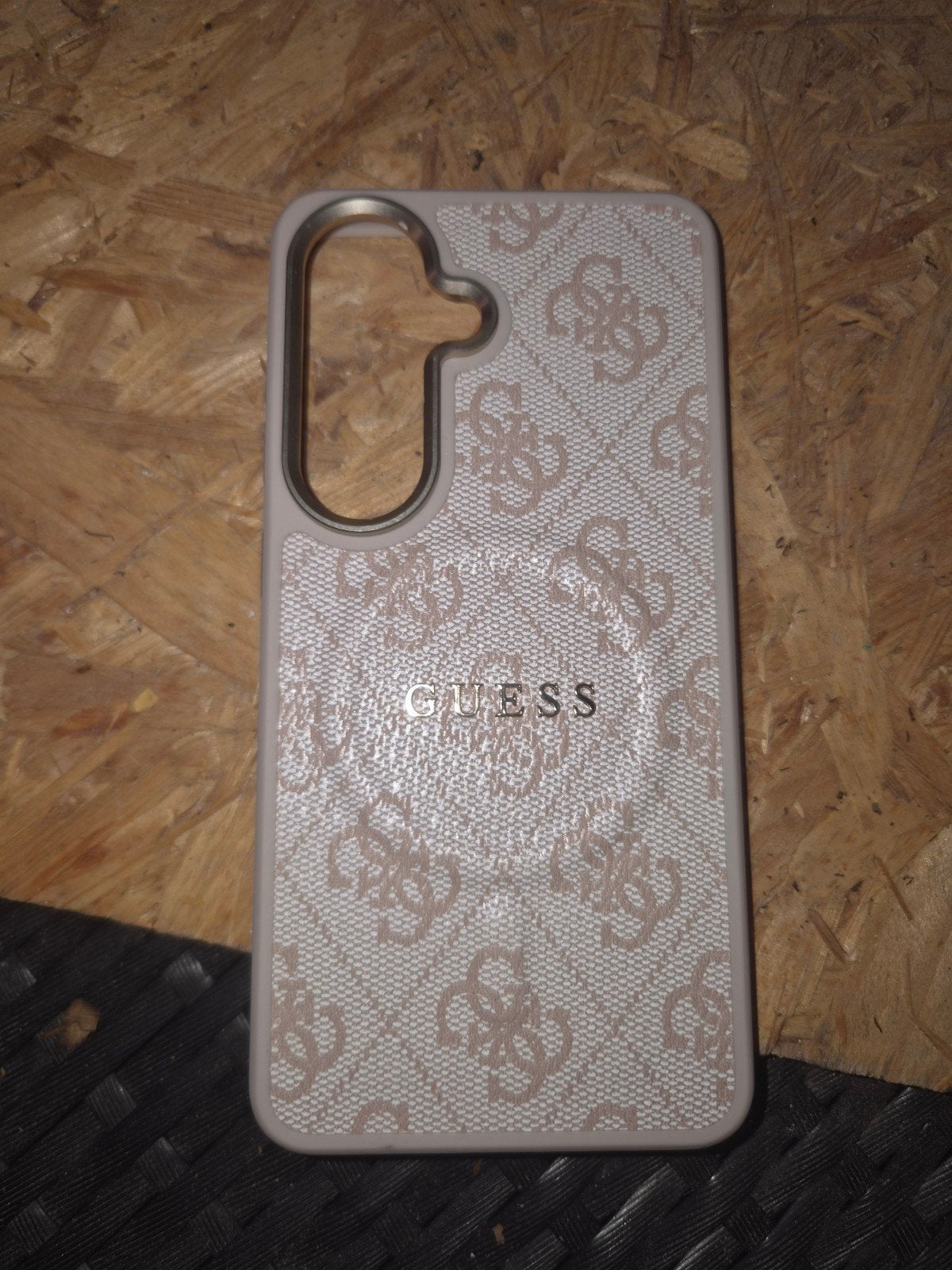 Guess Back Cover Galaxy S26 - PU Leer Magsafe - Roze