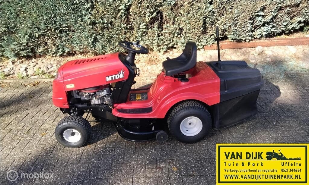 MTD LE125/92H benzine 92cm dek, Ophalen, Gebruikt, Opvangbak