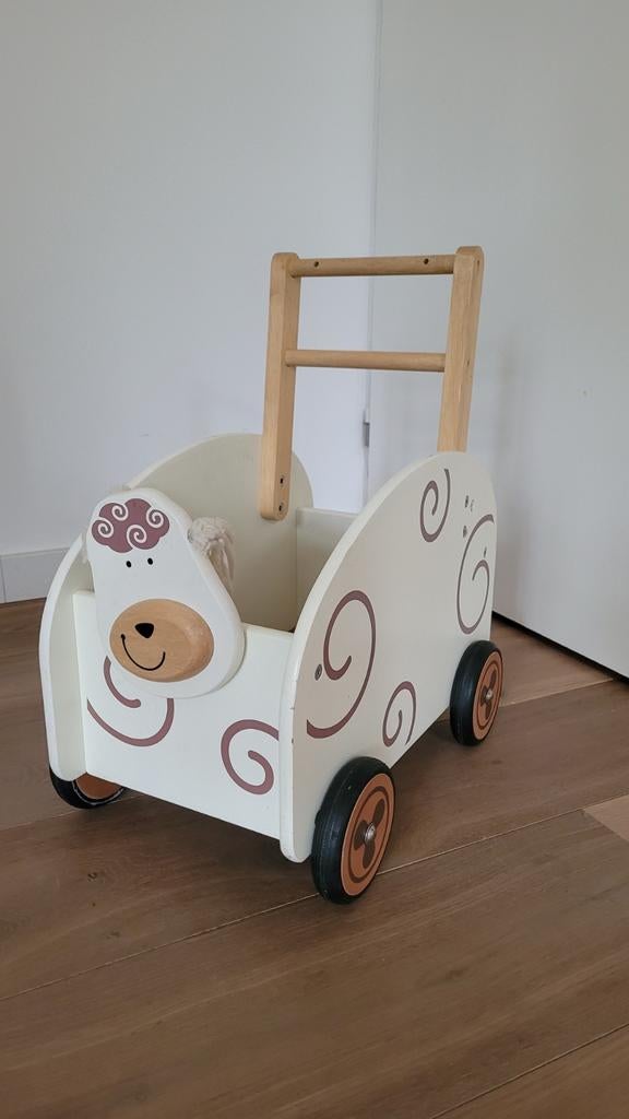 I'm Toy Duwkar voor baby/dreumes - Schaap design, Ophalen, Gebruikt, Overige typen, Met wieltjes